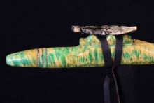 Boxelder Burl Native American Flute, Minor, Mid A-4, #I15B